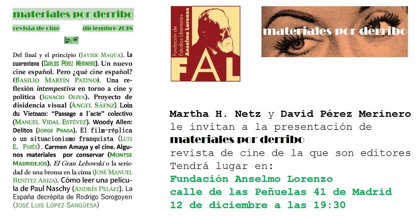 12 de noviembre, presentación de la revista