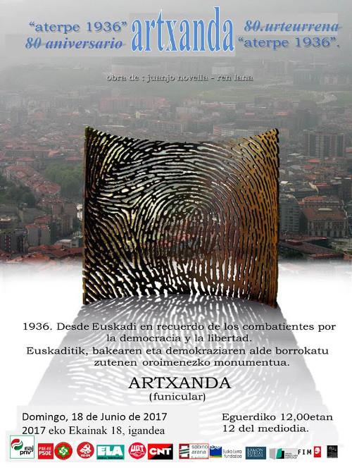 Cartel de la convocatoria
