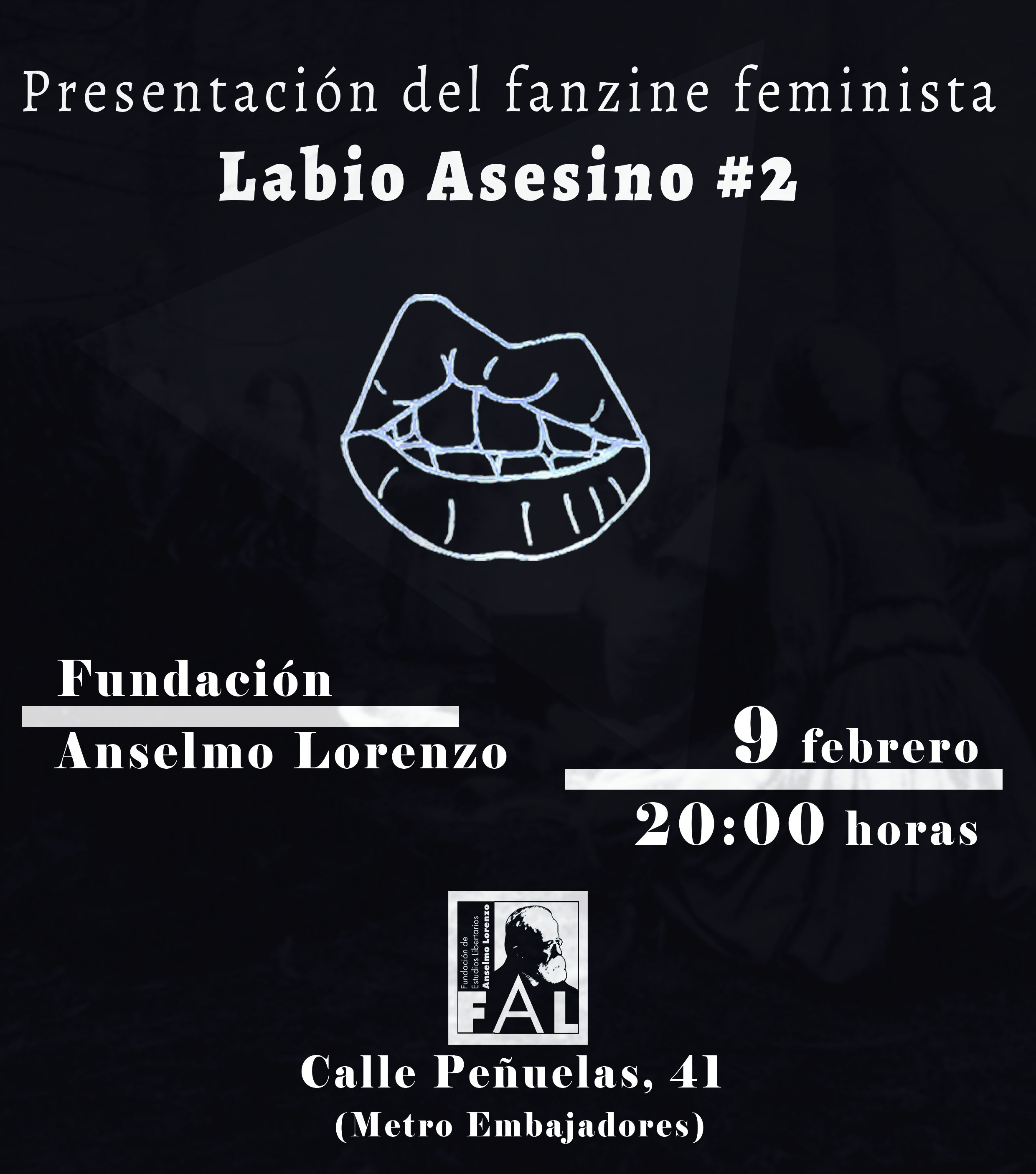 Presentación del fanzine feminista 'Labio Asesino'