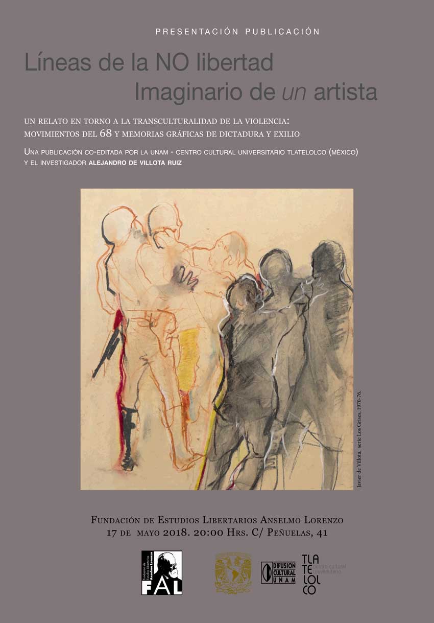 17 de mayo, Presentación del libro 'Líneas de la NO libertad'