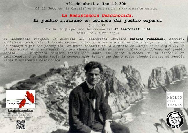 Cartel de la proyección
