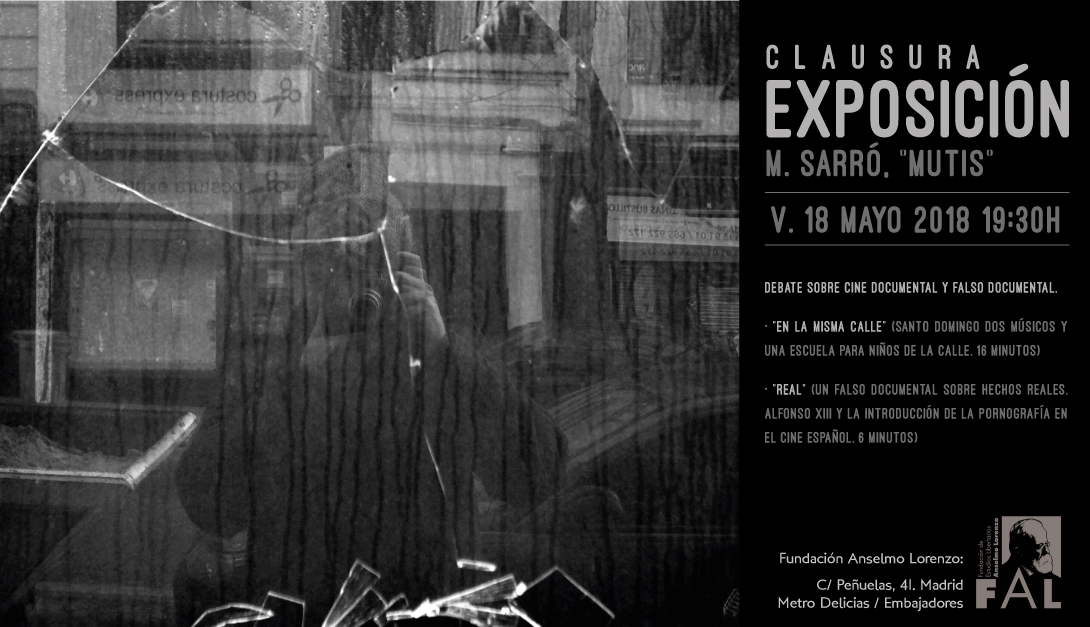 18 de mayo, clausura de la exposición de Miguel Sarró