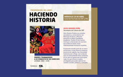 29 de abril: Presentación del libro ‘Haciendo historia’