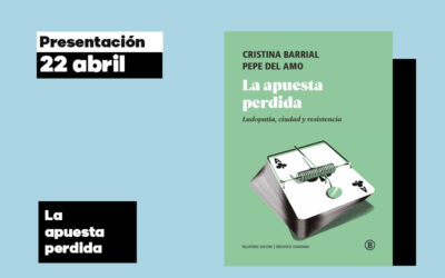 Viernes 22 de abril: Presentación en la FAL del libro ‘La apuesta perdida’, con Cristina Barrial y Pepe del Amo