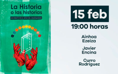 15 de febrero: Presentación del libro ‘La Historia o las historias’