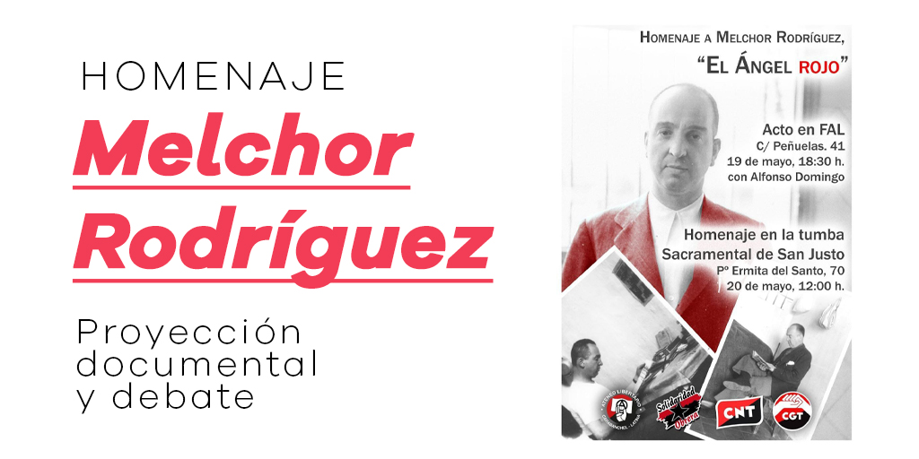 homenaje a melchor rodriguez