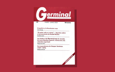 16 de mayo: Presentación del nuevo número de la revista ‘Germinal’