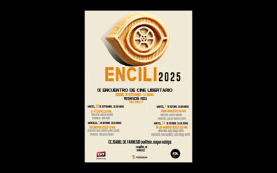 Nueva edición del festival de cine ENCILI, organizado por CNT Aranjuez y la delegación de la FAL en Aranjuez