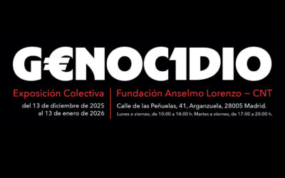 GENOCIDIO: Exposición colectiva de arte contemporáneo. Del 13 de diciembre al 13 de enero