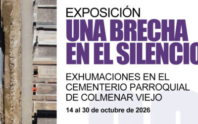 El 14 de octubre se inaugurará la exposición ‘Una brecha en el silencio: exhumaciones en el cementerio parroquial de Colmenar Viejo’