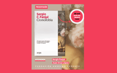 Sergio Fanjul presentará, en nuestra sede de Madrid, el libro ‘Cronofobia’